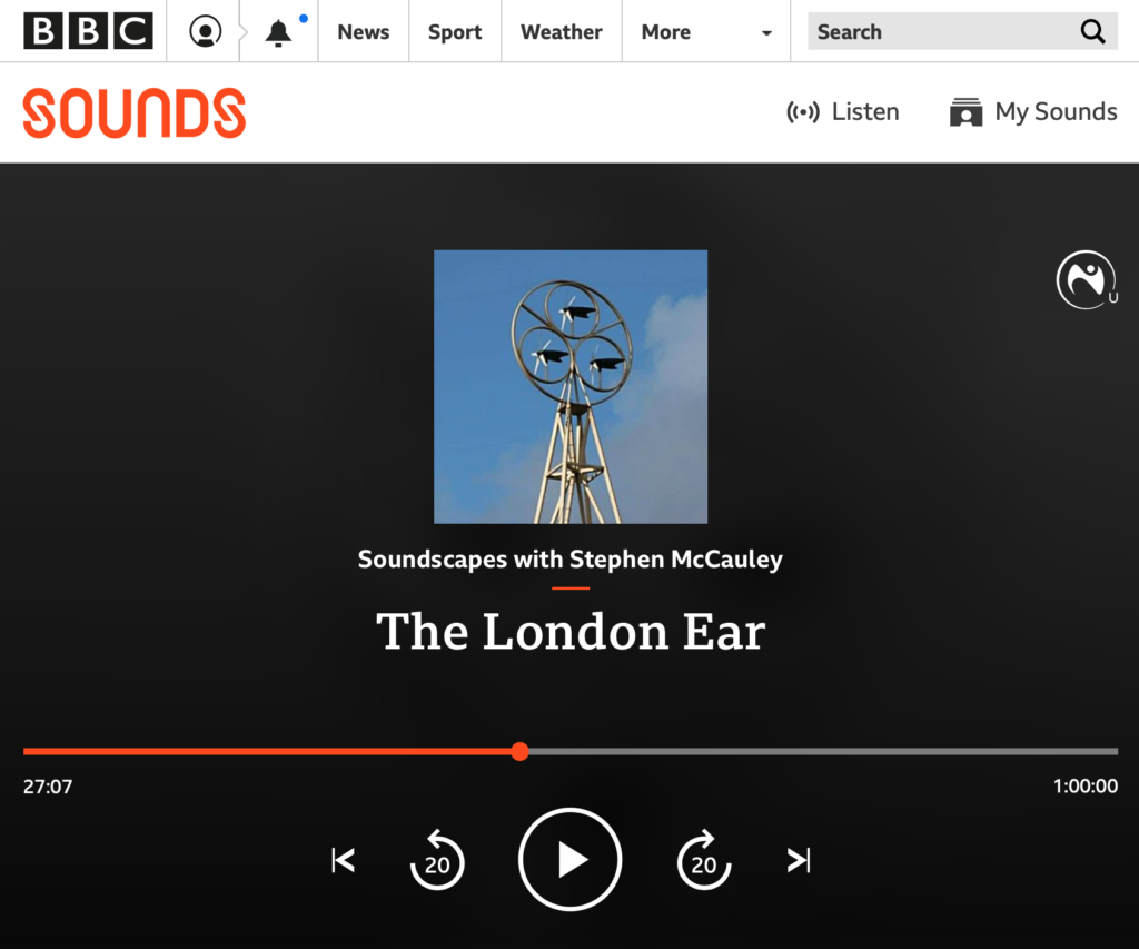 London Ear on BBC Sounds